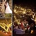 AMIR Solar Powered String Light 200 LED 8 Modes, 72 Feet Solar LED String Light, Solar Fairy Starry String Lights, Waterproof Solar Decoration Lights for Outdoor, Gardens, Party (Warm White)