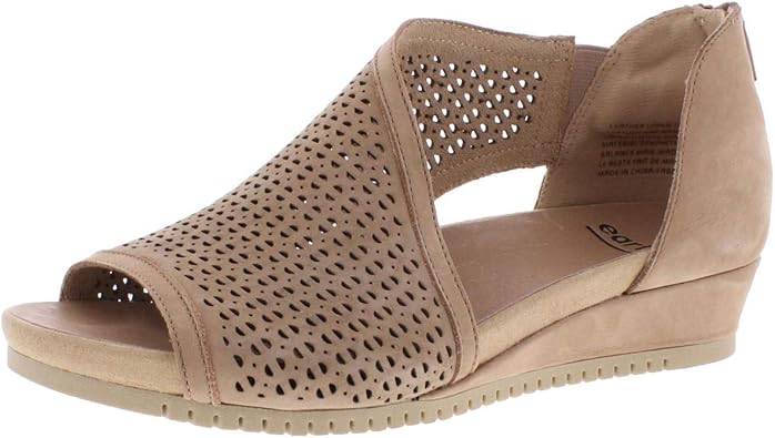 earth capricorn wedge sandal