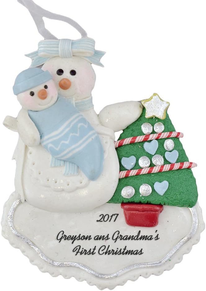 grandson's first christmas ornament 2019