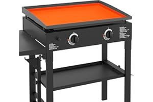 BYKITCHEN Silicone Griddle Cover for Blackstone 28 inch Griddle, Griddle Mat for Blackstone Tabletop Griddle, Grill Accessories for 28 inch Blackstone Griddle, Outdoor Protective Portable Grill Mat