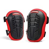 WORKPRO Knee Pads for Work, Construction Knee Pads with Ergonomic Gel Cushion and Foam Padding for Gardening, Carpentry, Welding, Roofing, Cleaning
