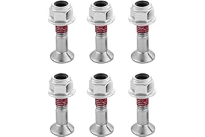 NACHEE Crf50 Sprocket Bolt Kit,Motorcycle Double Locked Sprocket Fastening kit Compatible with Dirt Bike Yamaha YZ YZF Kawasaki KX KXF Suzuki RM RMZ Honda CR CRF,6 Pcs