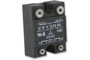 CRYDOM D2440 240 V Output, 3-32 V Input, 40 A, Solid State Relay