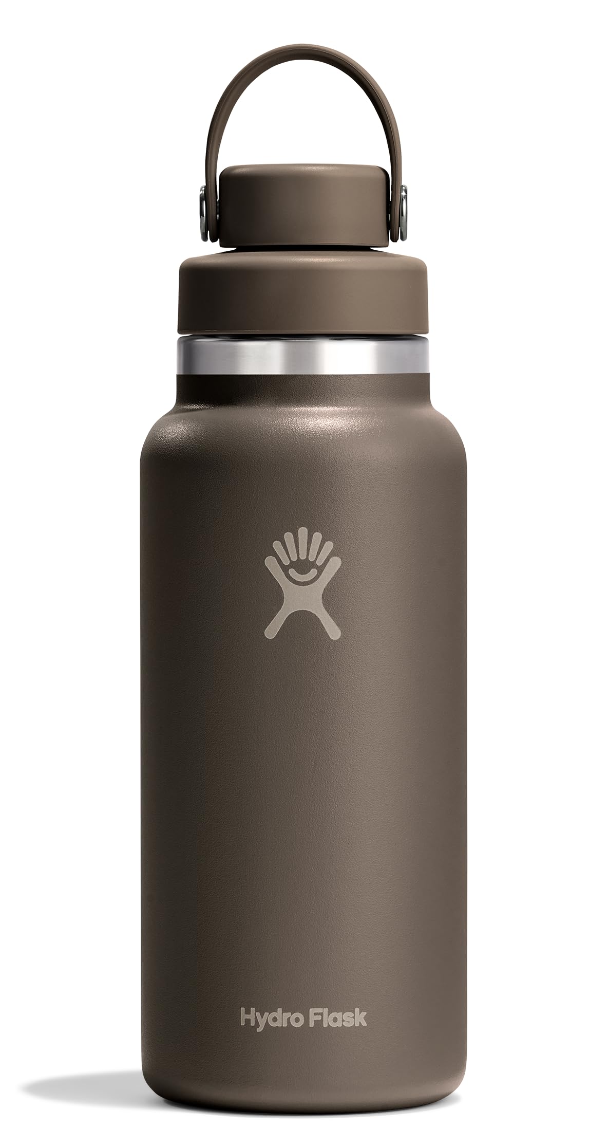 Hydro Flask Water Bottle - Insulated Stainless Steel - Wide Mouth Flex Chug Lid, Non Spill, Leakproof in 32 Oz Sandpiper Image