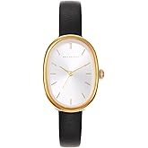 Wristology Oval Womens Watch Vintage Style Interchanageable Band Adjustable Easy Read Analog