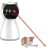 YVE LIFE Interactive Cat Toys Laser for Indoor Cats,Automatic Kitten Toys | 4th Gen Motion Activated Real Random Trajectory Laser Pointer Cat Toy, USB Rechargeable Cat Enrichment Toys