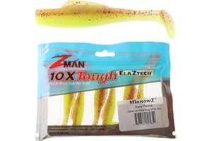 Z-Man MinnowZ 3 inch Soft Plastic Paddle Tail Swimbait