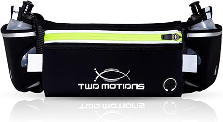 Ceinture Running Course à Pied, Sac Banane Sport Belt Avec 2 Gourdes