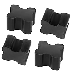 Pack of 8 Heavy Duty Rubber Coil Spring Booster