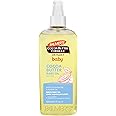 Palmer's Baby Oil, Cocoa Butter Formula Gentle Body Oil, 5.1 fl oz, Nourishing Massage Oil for Delicate Skin with Vitamin E & Argan Oil, 48-Hrs Moisture, Dermatologist Tested Baby Essentials
