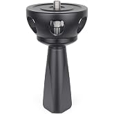 INNOREL 2.95in/75mm Universal Bowl Adapter, CNC Aluminum Alloy Metal Half Ball Bowl Leveler Adapter Convert Video Bowl with 3/8 in Screw Mount on Tripods and Fluid Head for INNOREL RT90C/LT364C/LT324C