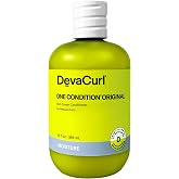 DevaCurl No-Poo Original Non-Lathering Cleanser for Rich Moisture and One Condition Original Rich Cream Conditioner