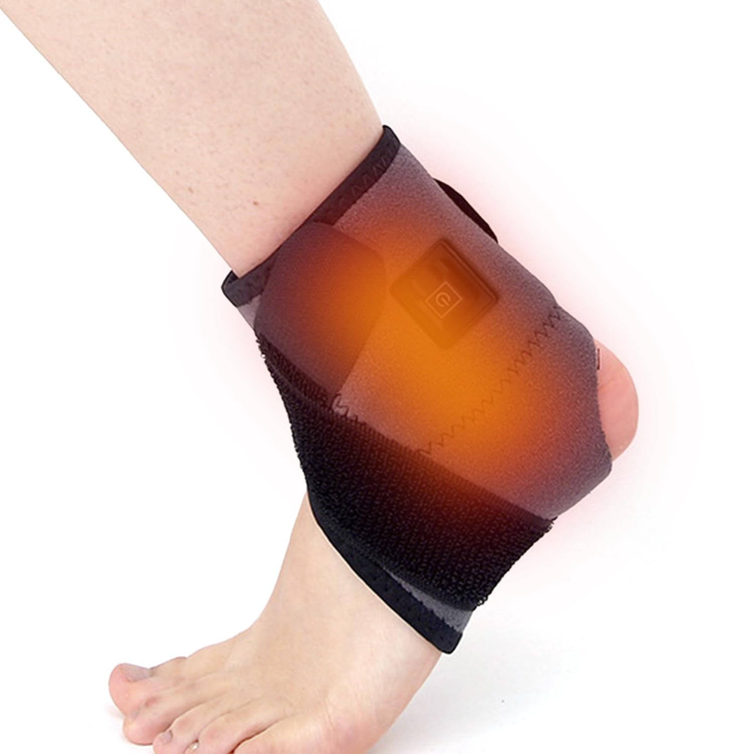 Photo 1 of NORMIA RITA Ankle Warmer with Heat & Massage - Soothing Therapy for Joint Pain Relief - Adjustable Thermal Support for Feet & Ankles,Powered by USB