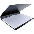 17x11 Binder Poly Panel Featuring a 1" Angle-D Ring Black