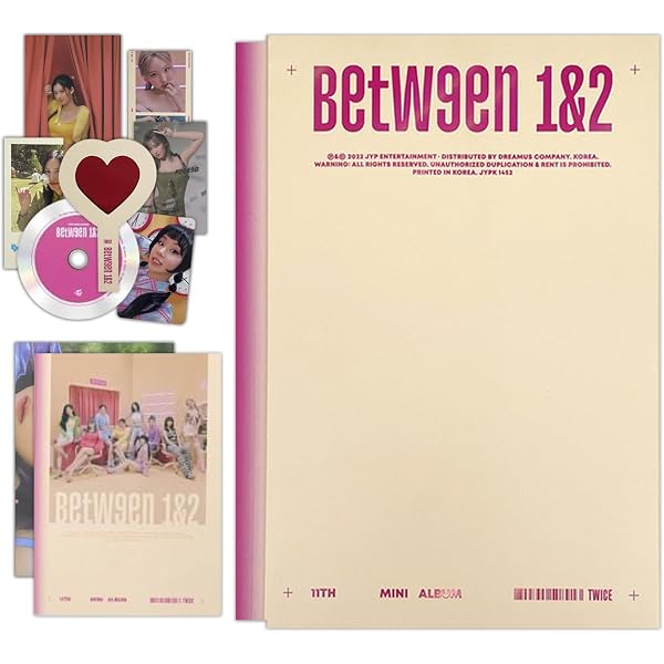 TWICE - TWICE - BETWEEN 1&2 11th Mini Album ( COMPLETE Version. )+
