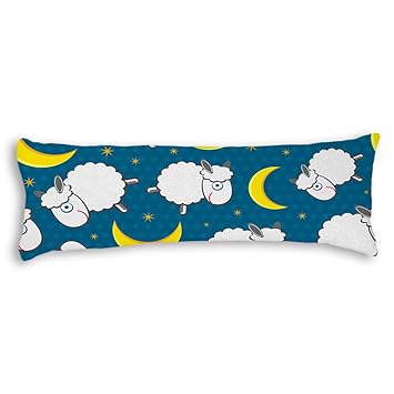 Amazon Com Veronicaca Sheep Pattern And Moon Custom Cotton Body