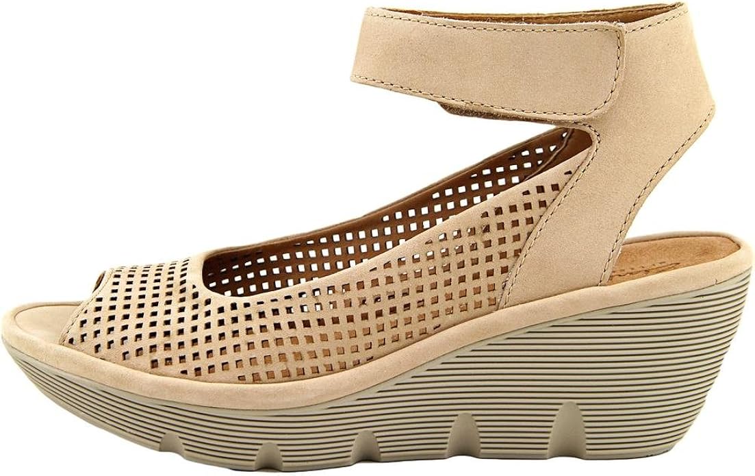 clarks artisan women's clarene prima platform sandals