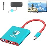 Switch 2 Dock, Portable TV Docking Station for Switch/Switch2/Steam Deck/ROG Ally/Legion GO, 3-in-1 Switch 2 Travel Dock with HDMI 4K@60Hz, 100W Charge PD Port and USB 3.0