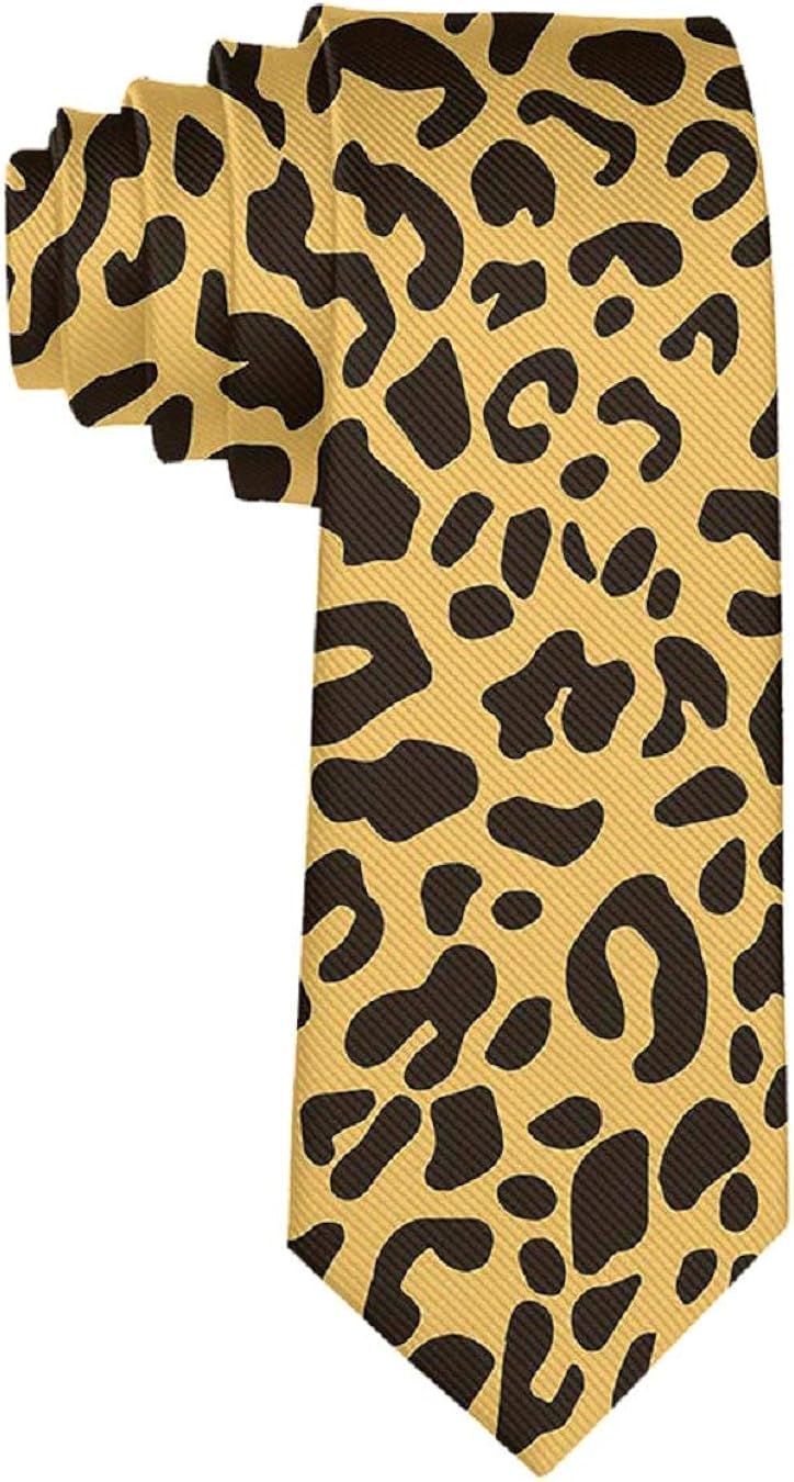 Men Colorful Leopard Print Multiple Color Neck Ties Christmas Tie Gift Amazon.co.uk Clothing
