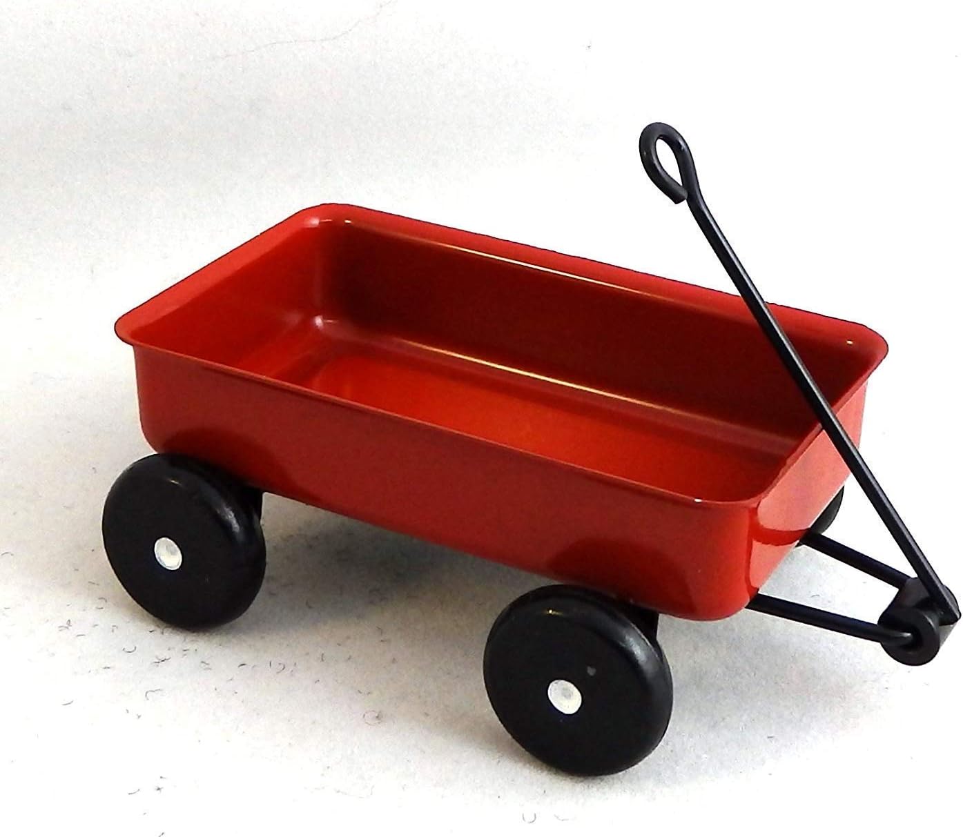 1:12 Scale Large RED Metal Wagon #D4197