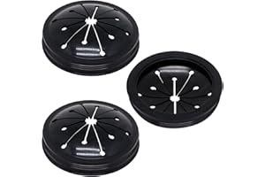 BUXIMN 2pcs 3-1/8" Garbage Disposal Splash Guard, Quiet Garbage Guard Disposal Drain Cover Garbage Disposals Rubber Drain Plugs Sink Splash Guard Replacement (Style B)