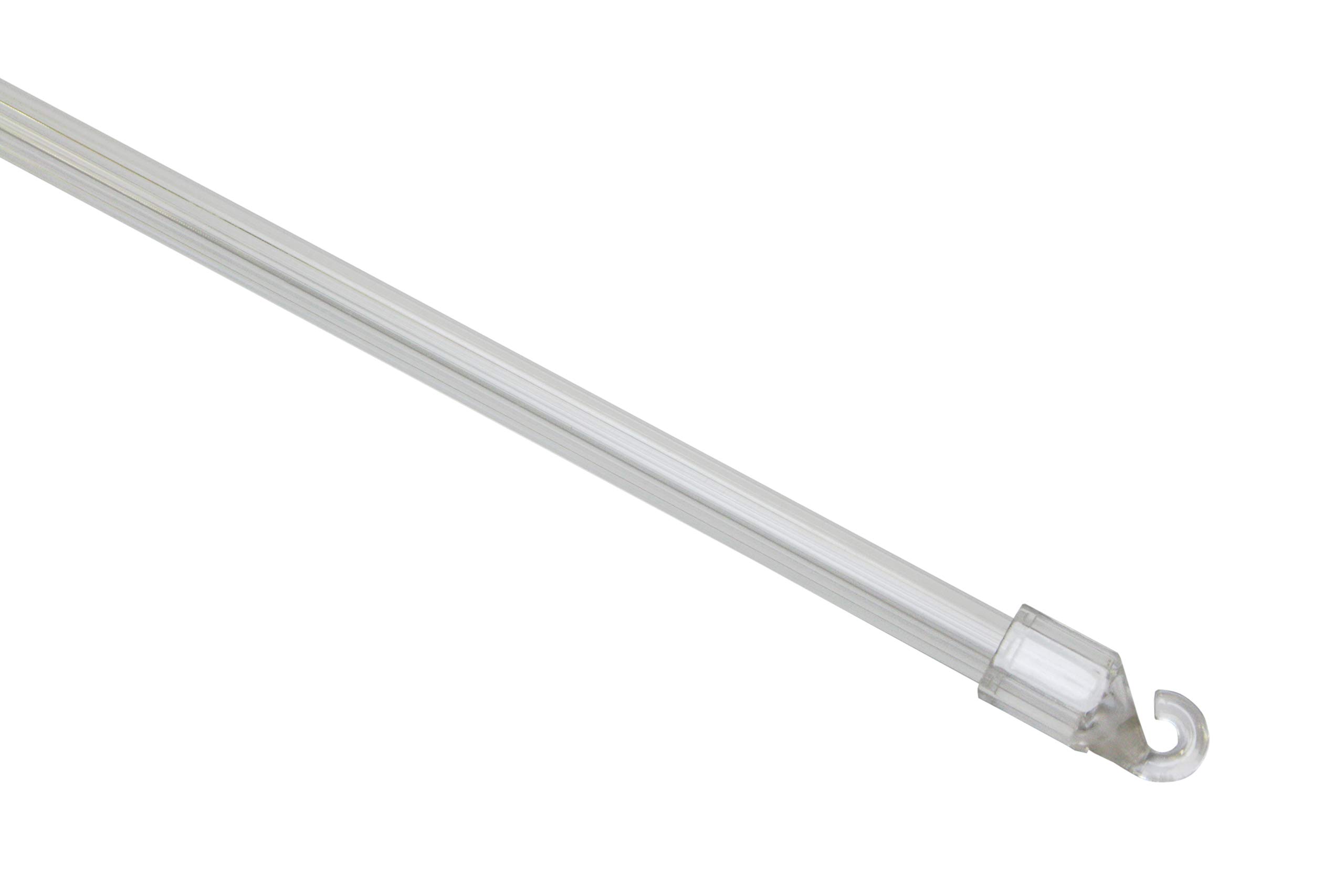 Gardinia Blind Wand With Hook, Length: 75 cm, Plastic, Transparent, 7032