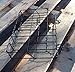 Antique Black Wall Mounted Iron Mail Magazine Rack Utility Organizer