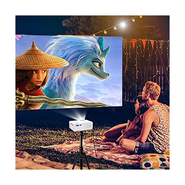 【2023 Upgraded】Artlii Mini Projector, 5G Wireless WiFi Bluetooth Projector, Outdoor Portable Video Projector 1080P Supported with Keystone Correction (Enjoy2) - Image 6