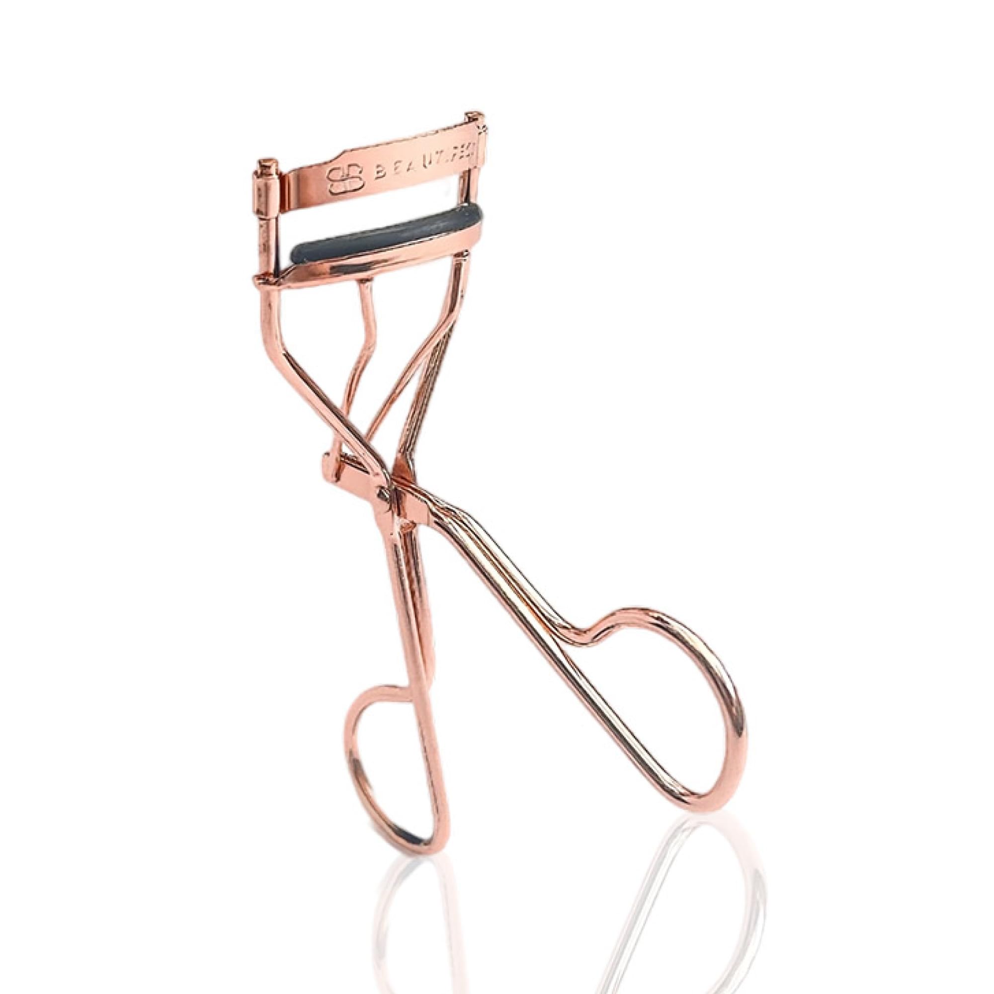 Beautifect Eyelash Curler - Premium Lash Curler for Long-Lasting Curl with Gentle Pressure Distribution - Suitable for All Eye Shapes and Lash Textures - with Extra Silicone Cushion