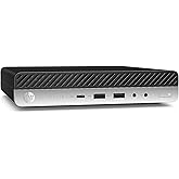 HP EliteDesk 800 G5 Mini Tiny Business PC, Intel Hexa-Core i5-9500T up to 3.70GHz, 16GB DDR4 RAM, 256GB NVMe SSD, WiFi 6, Blu