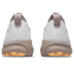 ASICS Women's Low-Top Sneakers, White Orange Glow, 7