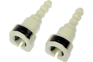 Dorman 800-118 Fuel Line Connector. 3/8In Steel to 5/16In Nylon., 2 Pack Universal Fit