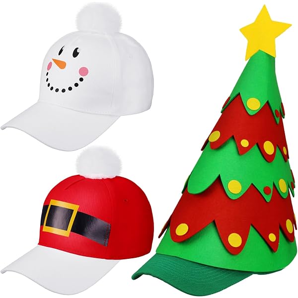 Tipsy Elves String of Christmas Lights Hat with Ear Flaps  display picture 1