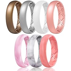 Egnaro Women’s Silicone Engagement Rings, Inner