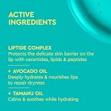BYOMA Liptide Lip Oil 5ml Glossy Plumping Hydration Avocado Peptides Vegan view 4