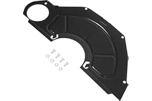 ALMULOO 11" Clutch Bellhousing Inspection Cover Compatible with 1959-1988 Chevy/Chevrolet Chevelle Corvette Camaro Replacemen