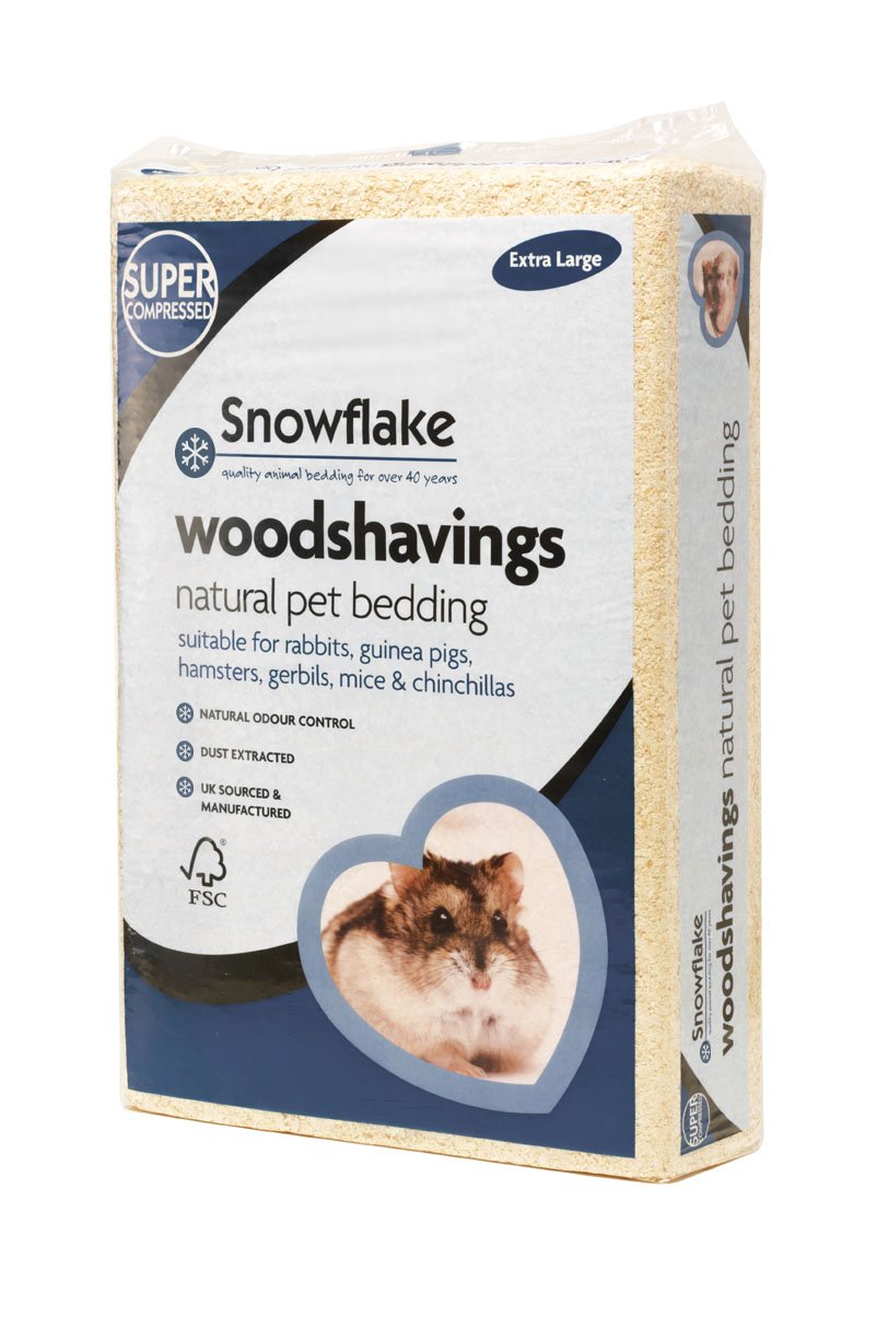 Super Compressed Woodshavings (3kg) Natural Pet Bedding for Rabbit