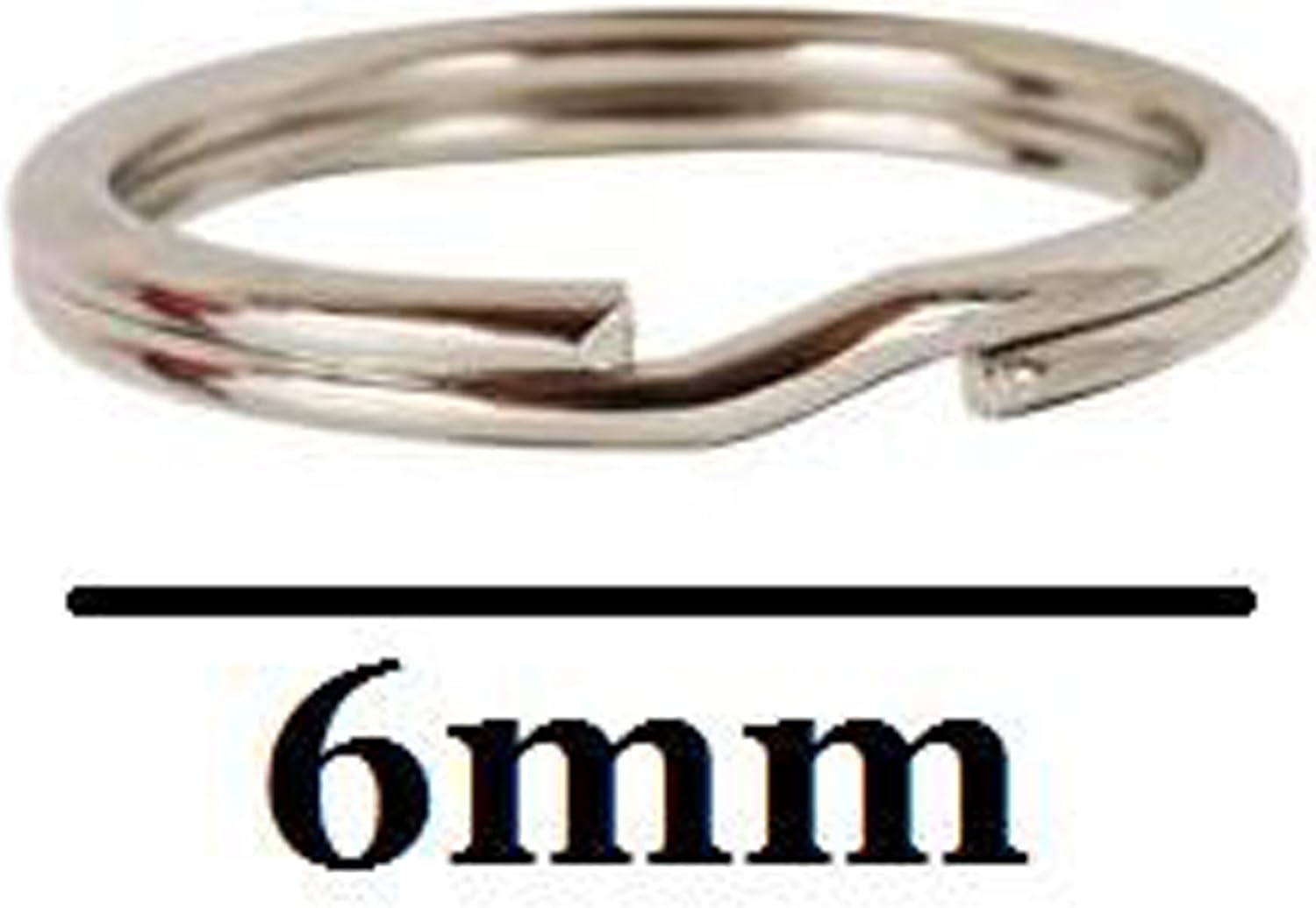 TJS 925 Sterling Silver 10 Pcs Split Rings, Strong Nickel-Free - Image 3