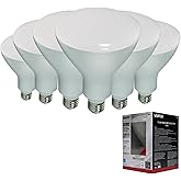 Satco S9634 11.5W BR40 LED Bulb 2700K Warm White, 940 Lumens, 103 Beam Angle, Dimmable, Medium Base (6 Pack)