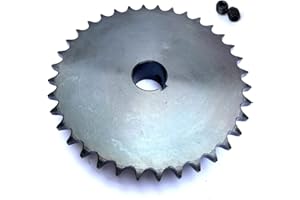 RHKING #40 Roller Chain Sprocket B Type 1" Bore Rust Prevention Hardened 36 Tooth