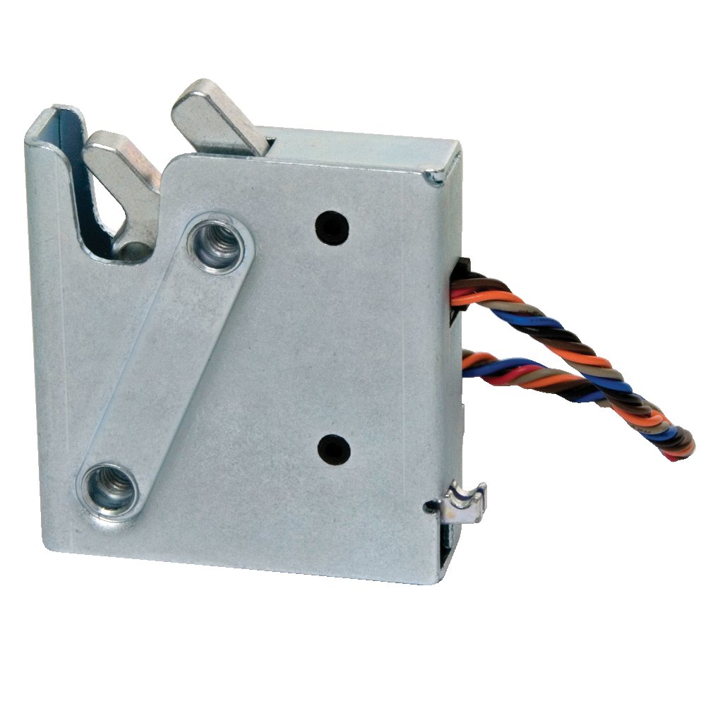 Southco R4EM Series Zinc Plated Steel Electronic Rotary Latch with