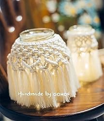 GOHOF Cotton Macrame Cord 3mm 328yards Natural