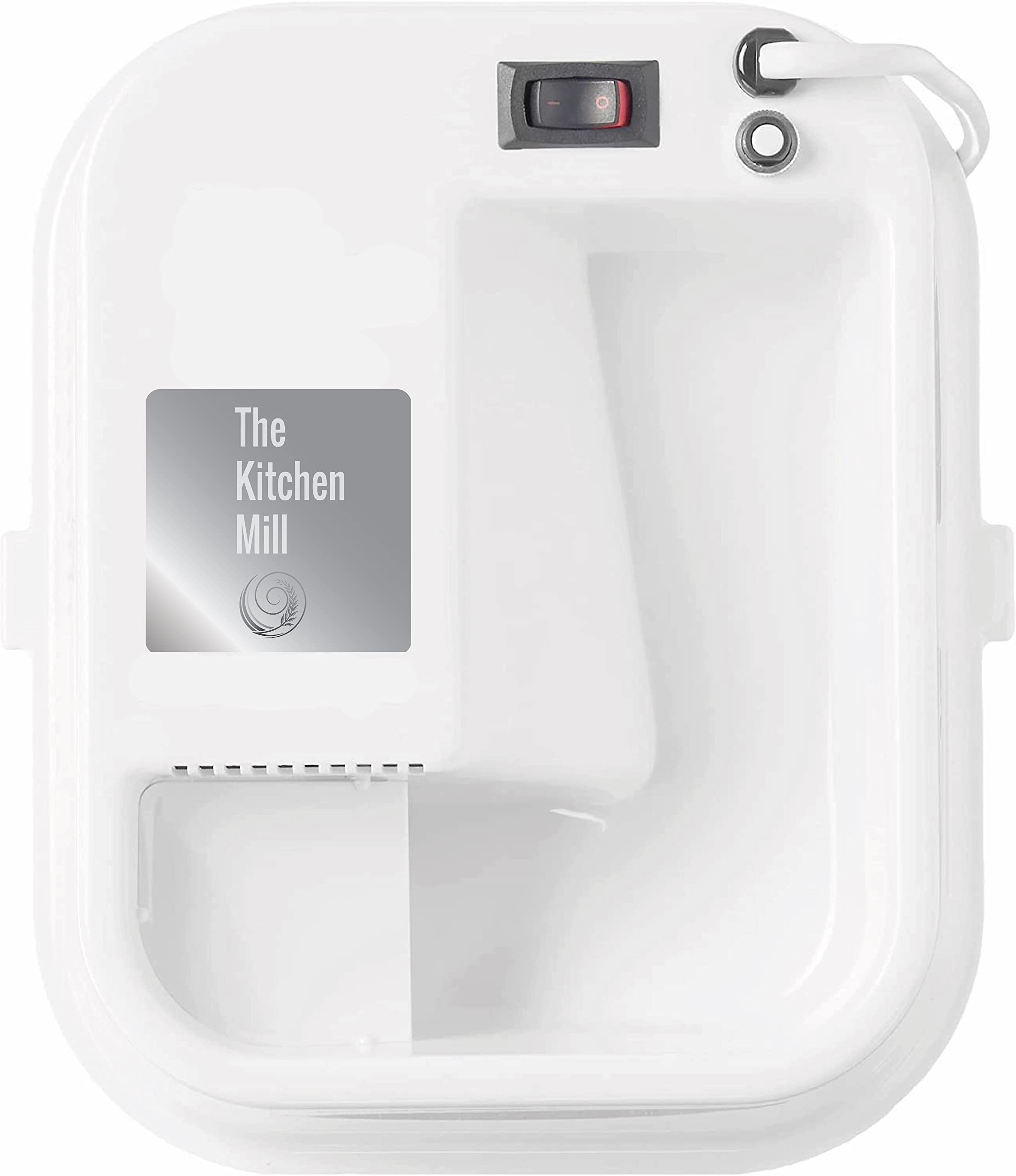 The Kitchen Mill - Electric Grain Mill - High Speed Wheat, Corn, Grain Grinder, Flour Mill - Assembled in the USA - Stainless Steel Milling Chamber