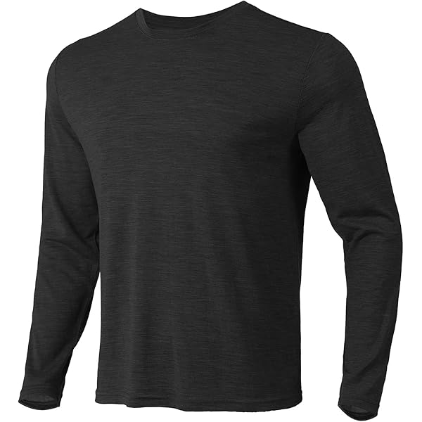 Ortovox 120 Comp Light Long Sleeve M T-Shirt Uomo - Maglia Termica In Lana Merino, Black Raven, Taglia XL