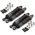 RC Adjustable Shocks Absorber Springs Set Upgrade Parts 283004 80mm 1/16 Buggy Truck Off-Road HPI HSP Traxxas Losi Axial Tamiya Redcat Car