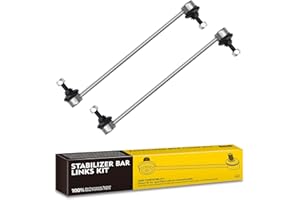 TOVASTY 2PCS Sway Bar Links Compatible with Ford Focus 2012-2014, Escape 2013-2015, C-Max 2013-2014, Mazda 3 2010-2013,Compatible with Volvo XC60 2010-2014, C70 2006-2013 Front Stabilizer Bar Links