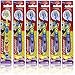 Colgate Kids Spongebob Squarepants Toothbrush, with Suction Cup, Extra Soft (Pack of 6)