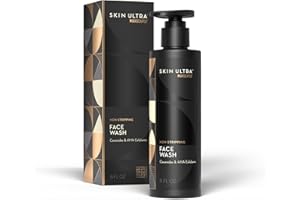 MANSCAPED® Skin Ultra™ Face Wash - Men's Exfoliating Facial Cleanser Enriched with Ceramides for Hydrated, Soft, Smooth & Bri
