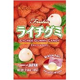 Kasugai Gummy Candy, Lychee, 3.59 Ounce