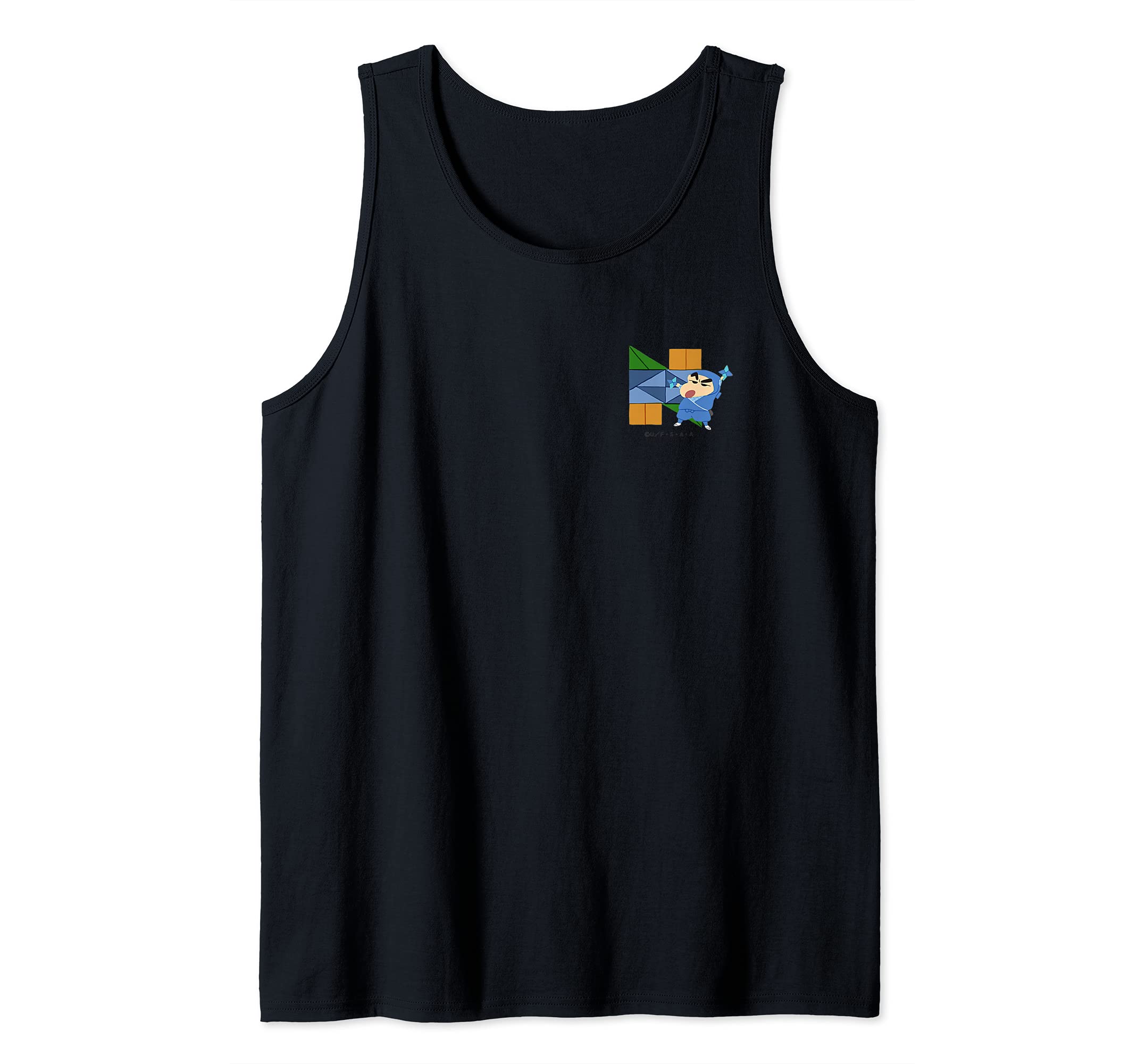 Crayon Shin-chan FUN! FUN! STUDY A to Z ”N” one point Tank Top